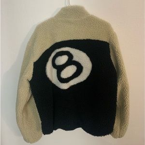 Stüssy Stussy 8 Ball Sherpa Reversible Jacket